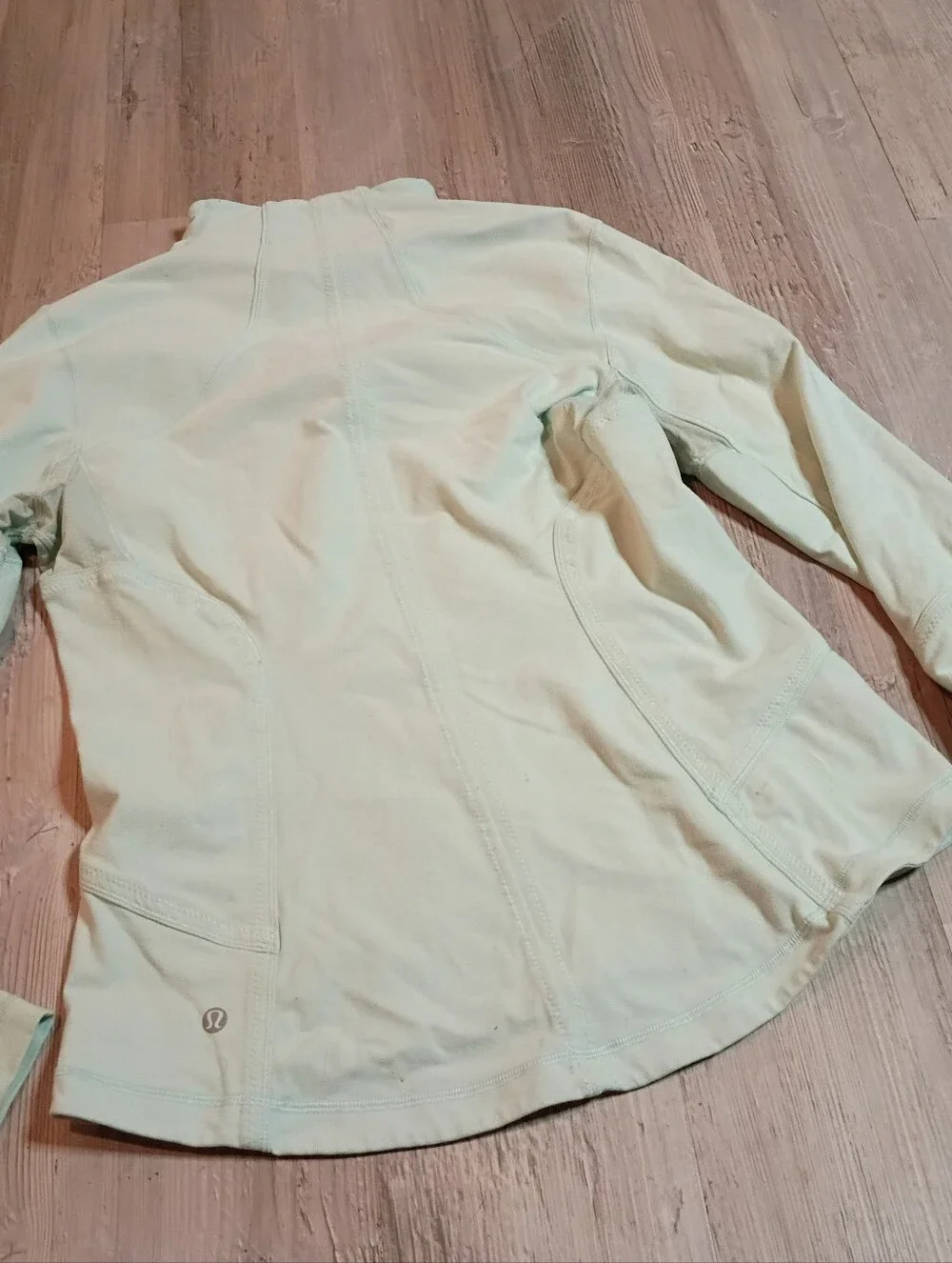 lululemon athletica Light Mint Full-Zip Athletic Jacket